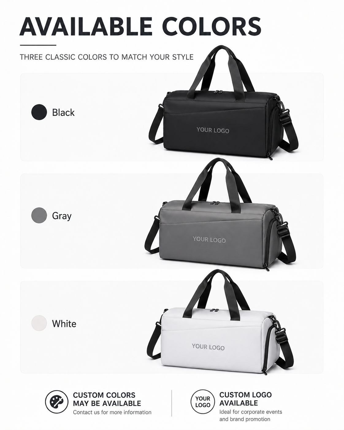 Custom Travel Gym Duffel Bag YJJN555-27 photo 1